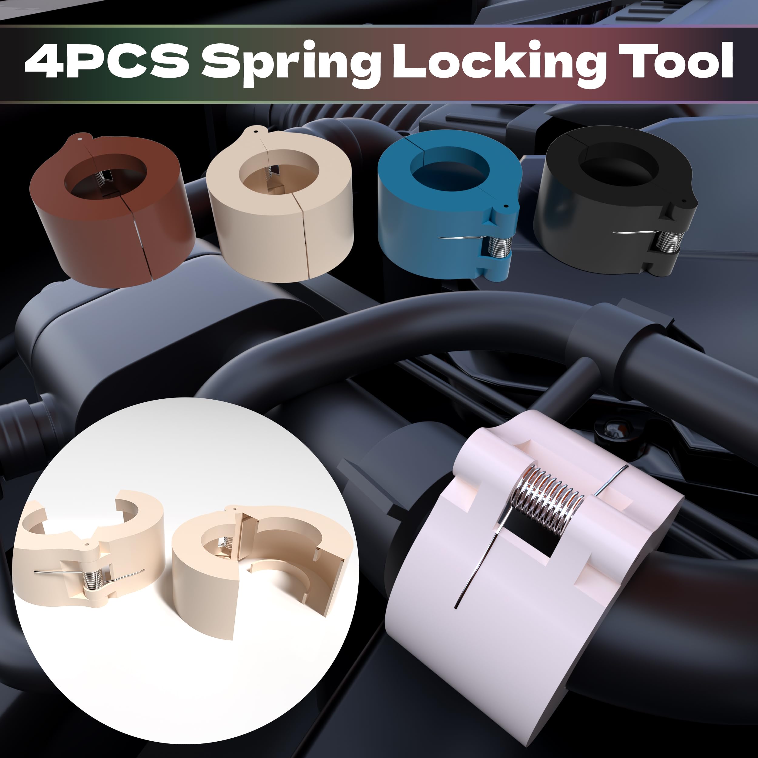 Includes fuel filter disconnect scissor tool for safe removal of filters.