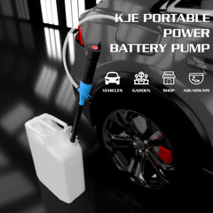 KJE battery compartment with batteries ready for operation