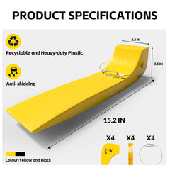 KJE Tire Skates with durable construction for rugged conditions.