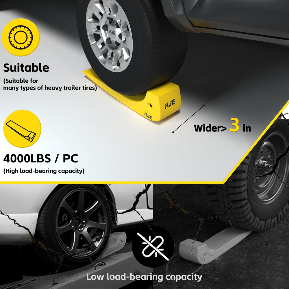 KJE Tire Skates durable material designed to resist cracking in extreme temperatures.