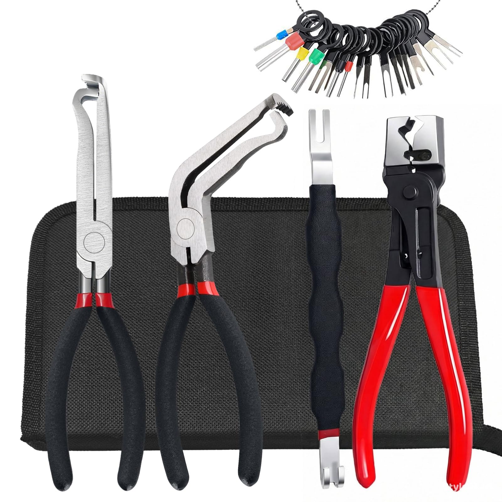 KJYIOY straight electrical disconnect pliers for fast, damage-free connectors in cars.