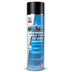 KLEAN-STRIP Aircraft Ultra aerosol can applying remover for fast paint removal on metal.