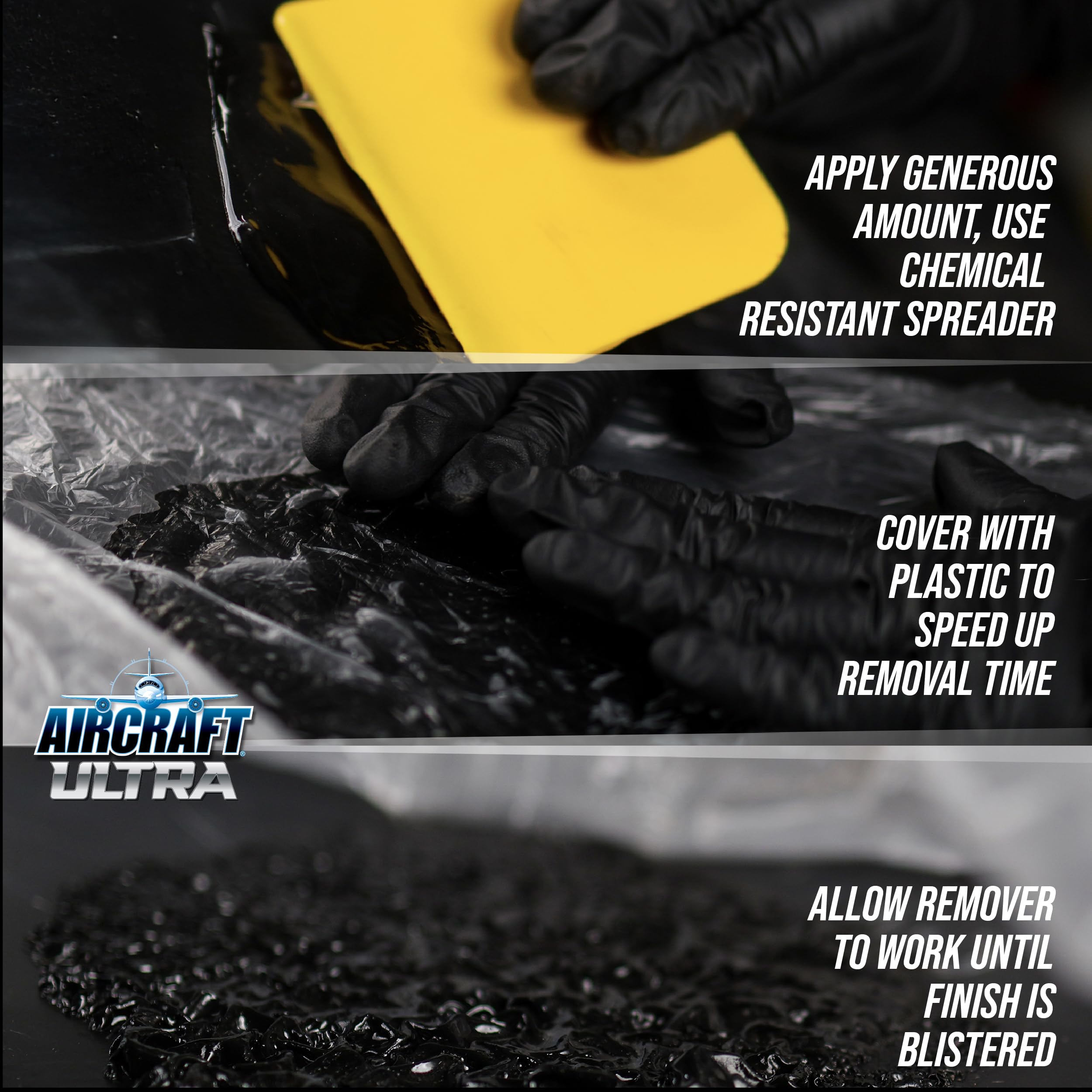 KLEAN-STRIP Aircraft Ultra handling 2K coatings such as epoxy and urethane