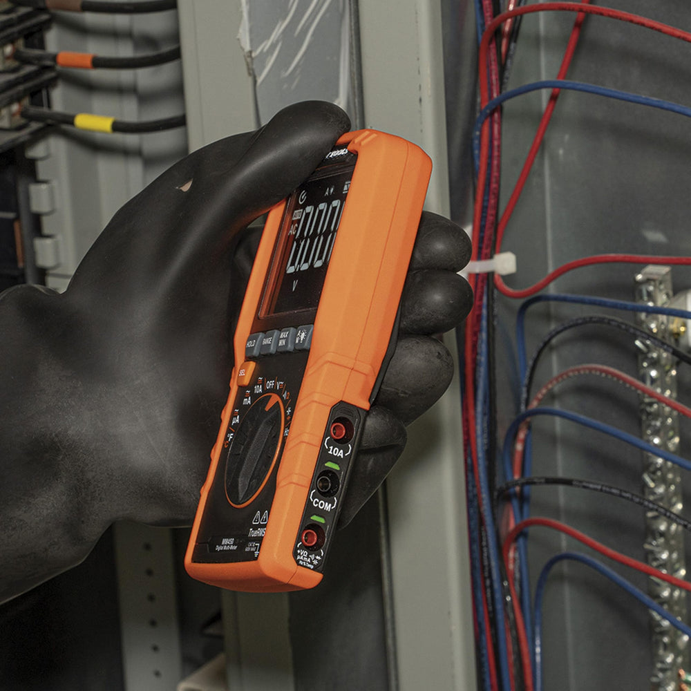 Klein Tools MM450 rugged build withstands workshop drops and use.