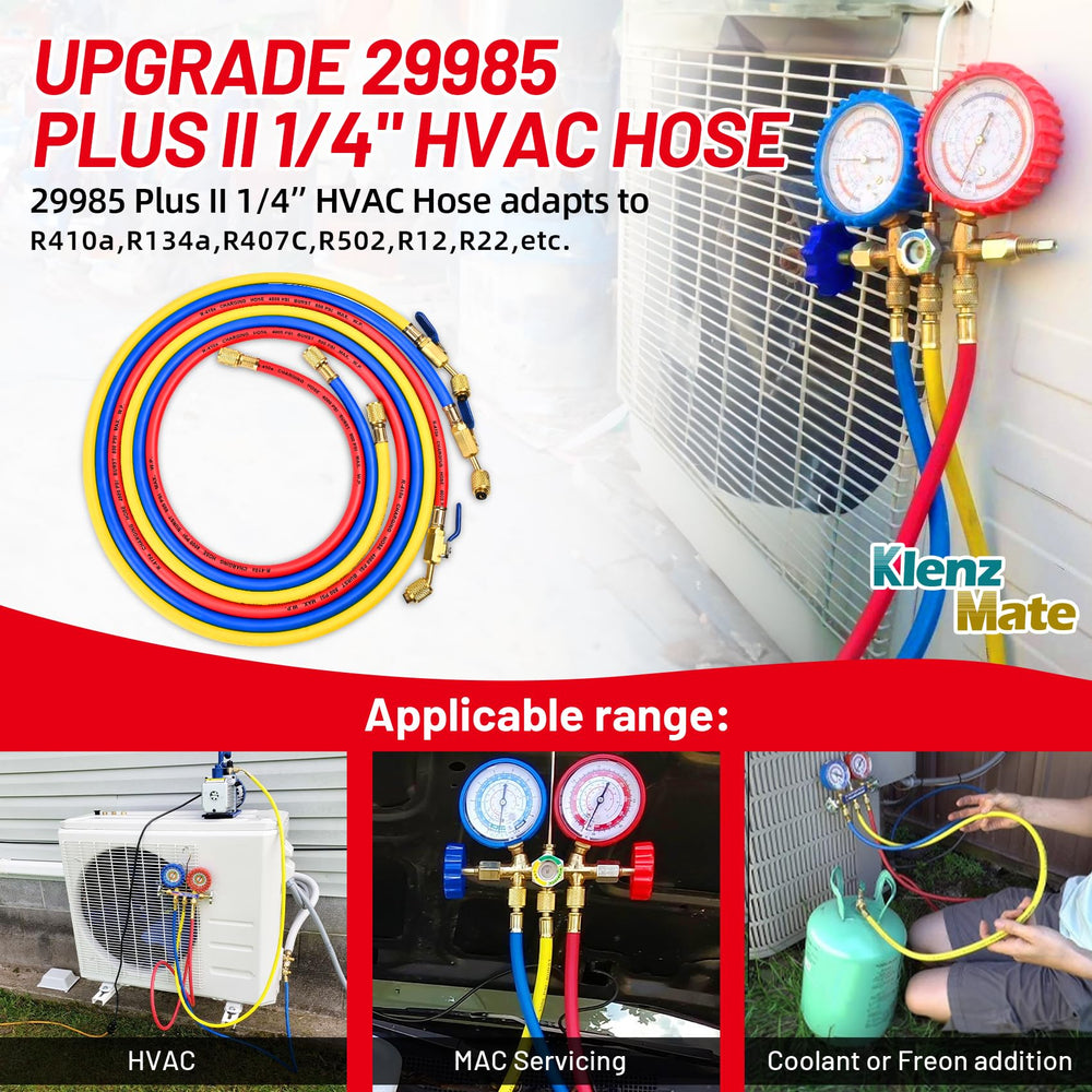 KlenzMate 29985 Plus II 1/4-inch flare fittings close-up for secure connections