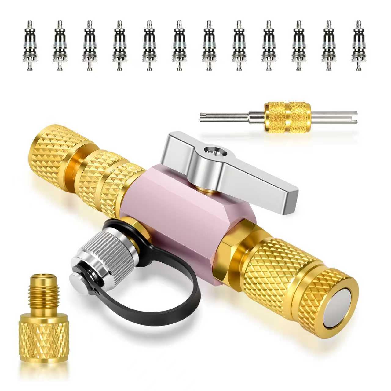 KlenzMate dual-head valve core remover for quick maintenance tasks.