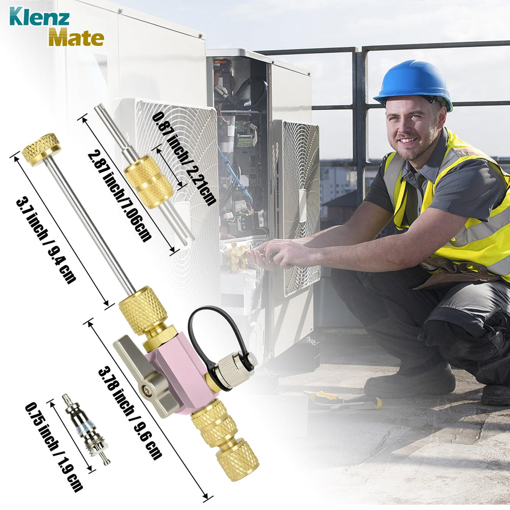 Compatible with HVAC and refrigeration systems for versatile maintenance.