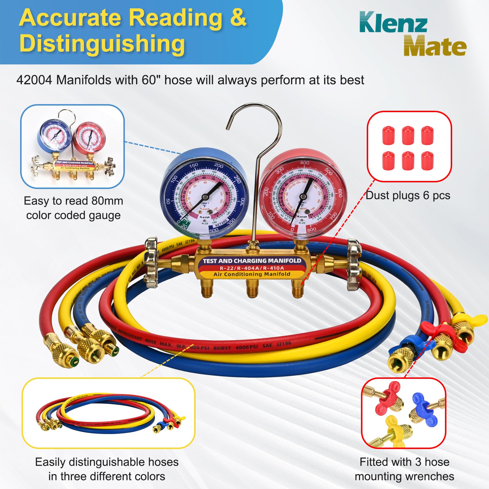 KlenzMate rugged metal housing for durable HVAC use.