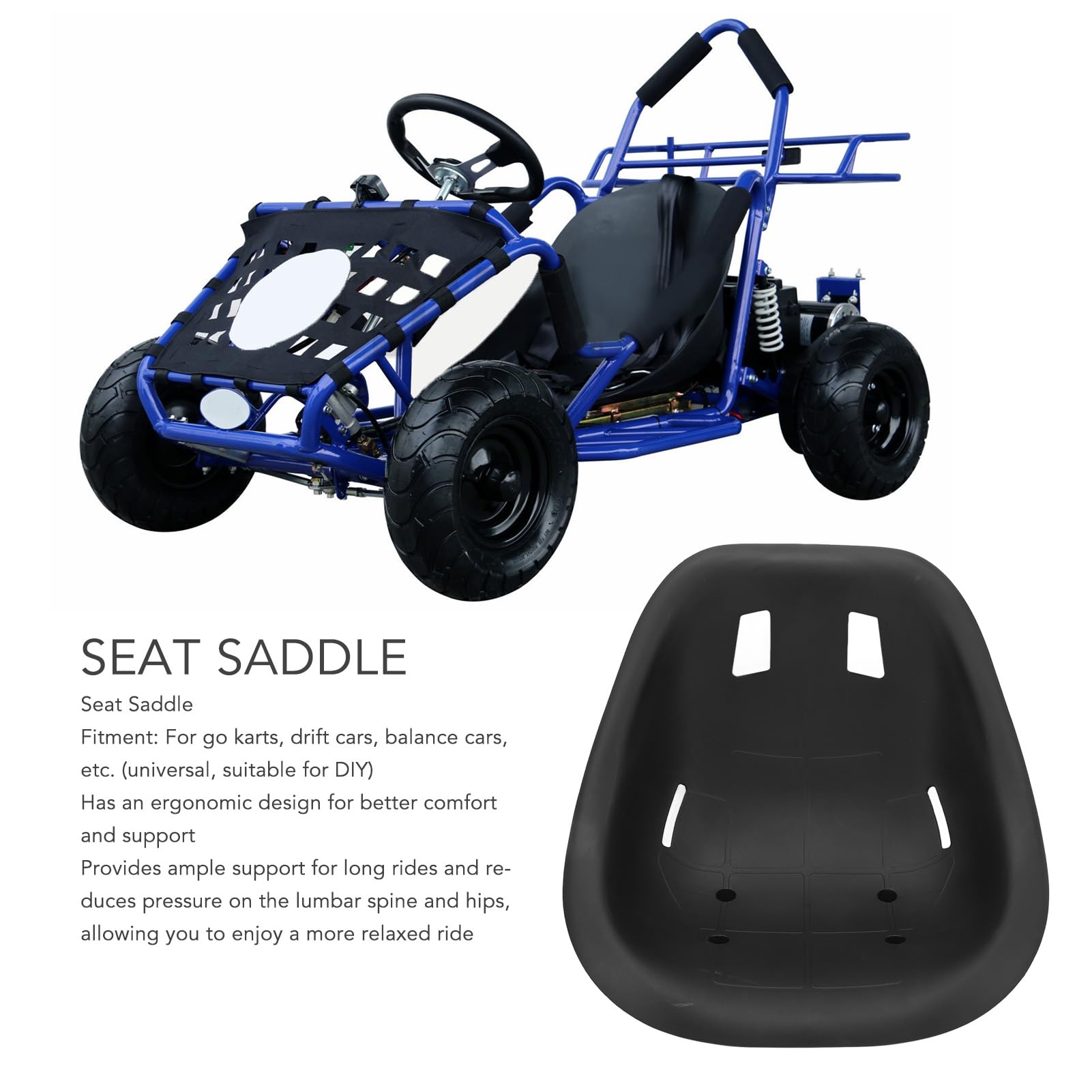 KLLJRFW go kart seat drift car compatibility for custom builds