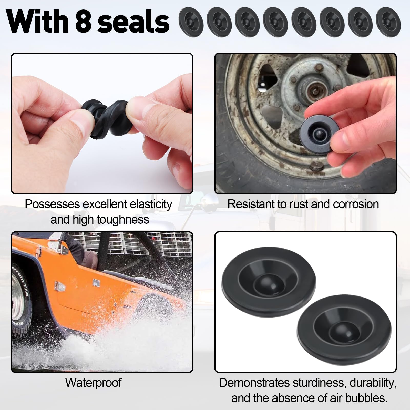 Klmnduo 69 mm outer diameter sizing visual for precise fit