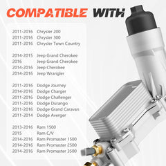 KLN PERFORMANCE oil cooler integrated with housing for temperature management