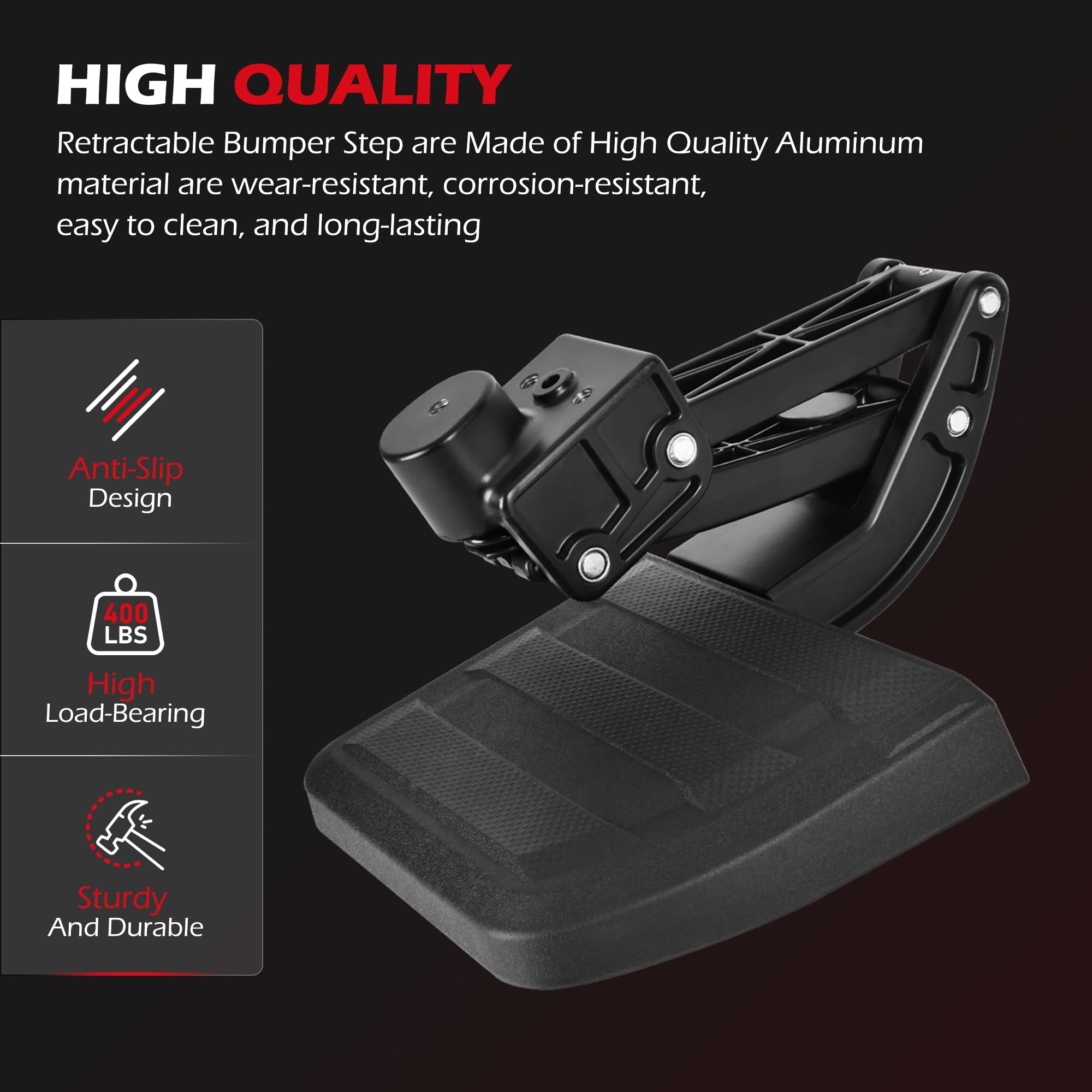 KLN installation guide for the rear bed step ready for quick setup