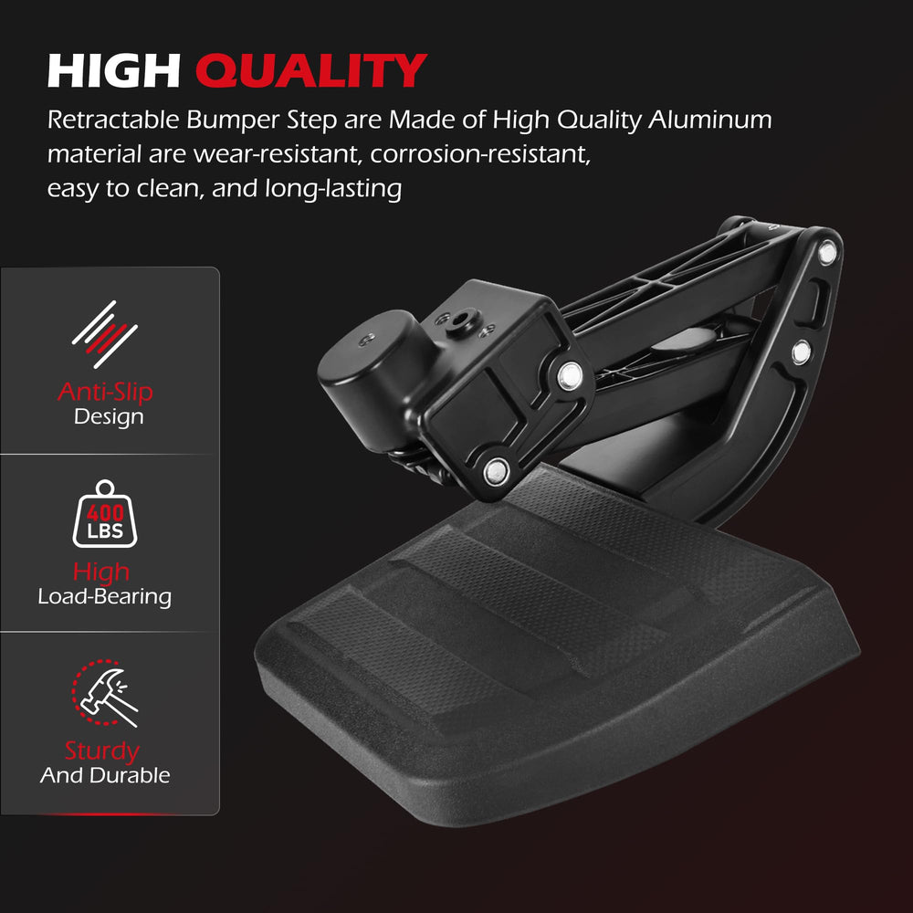 KLN installation guide for the rear bed step ready for quick setup