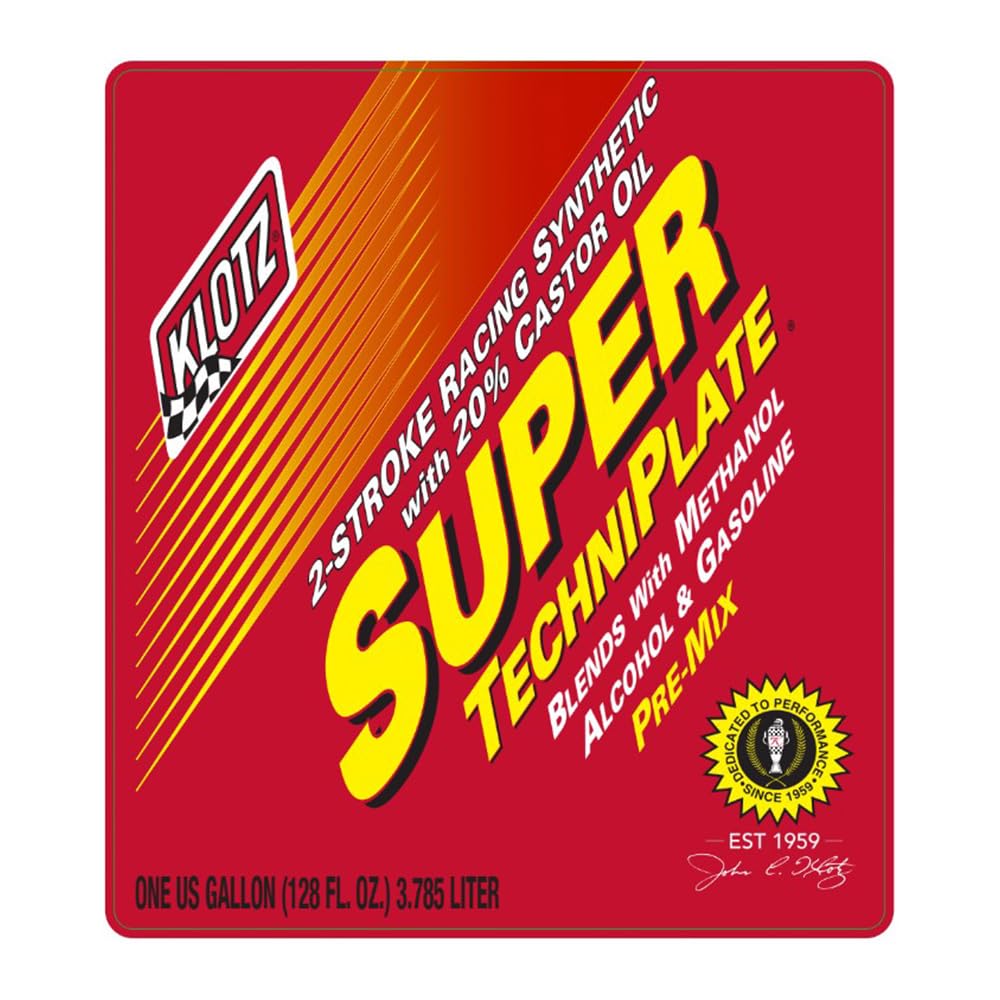 Klotz KL-101 label highlights premix compatibility and features.