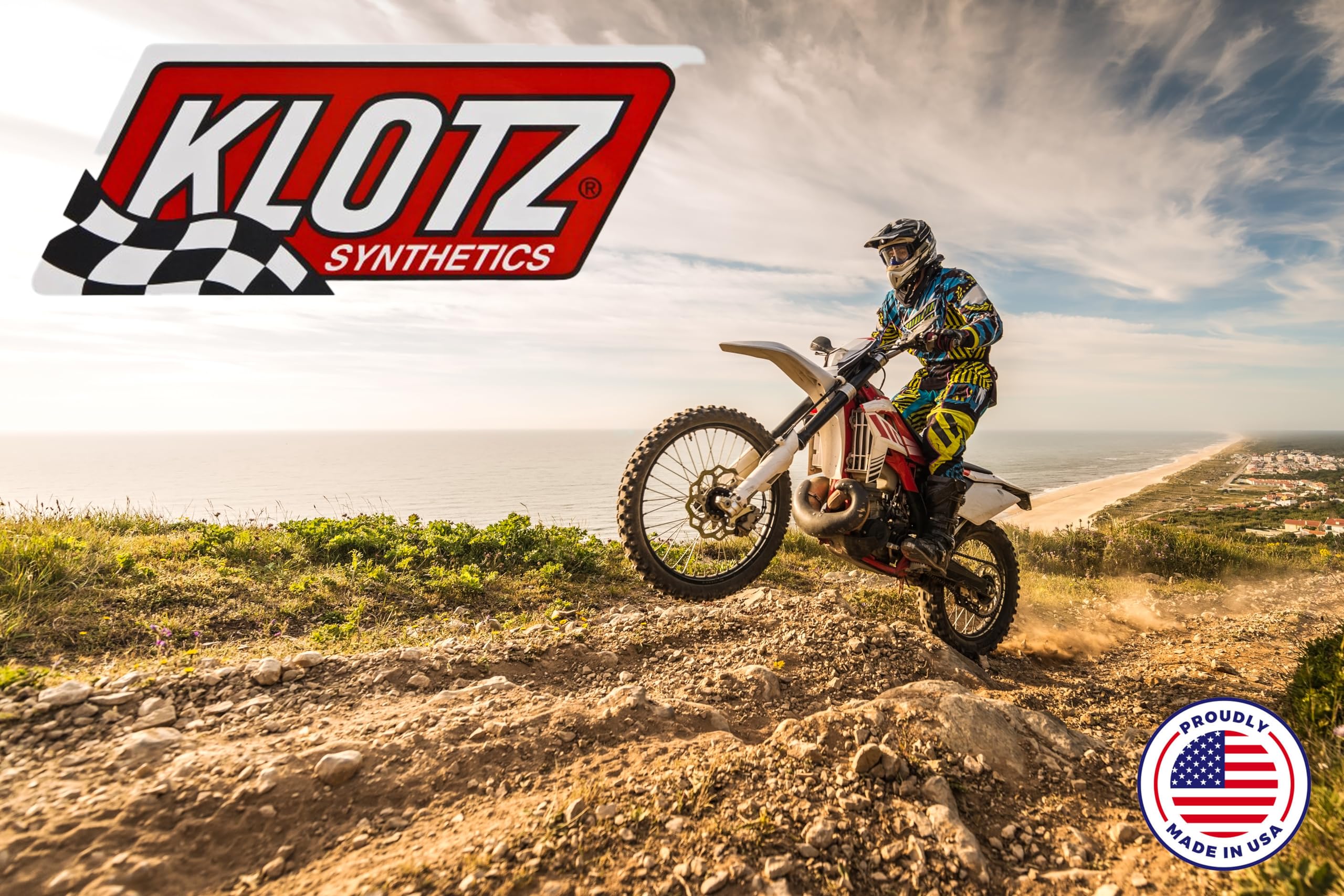 Klotz KL-101 in-use pouring action for premix engines.