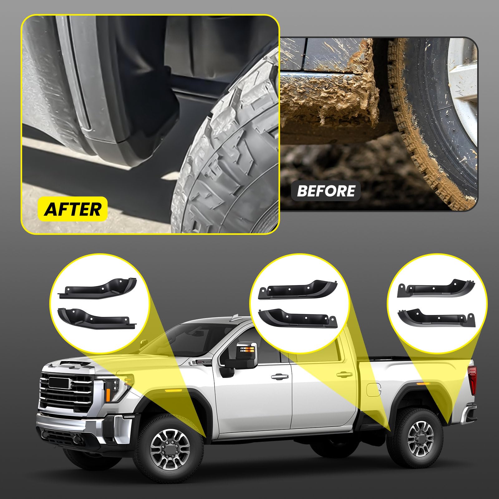 Klutchtech aligned holes illustrate seamless fit with OEM body lines