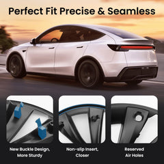 Klutchtech ABS matte hubcaps resist scratches and maintain a premium finish.