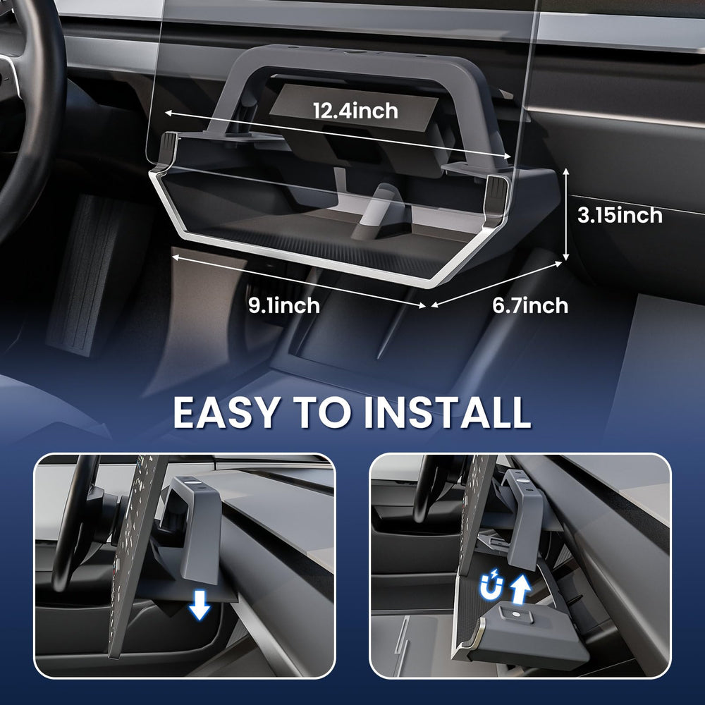 Klutchtech Model Y Juniper silicone padding reduces noise and protects surfaces.