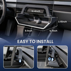 Klutchtech Model Y Juniper silicone padding reduces noise and protects surfaces.