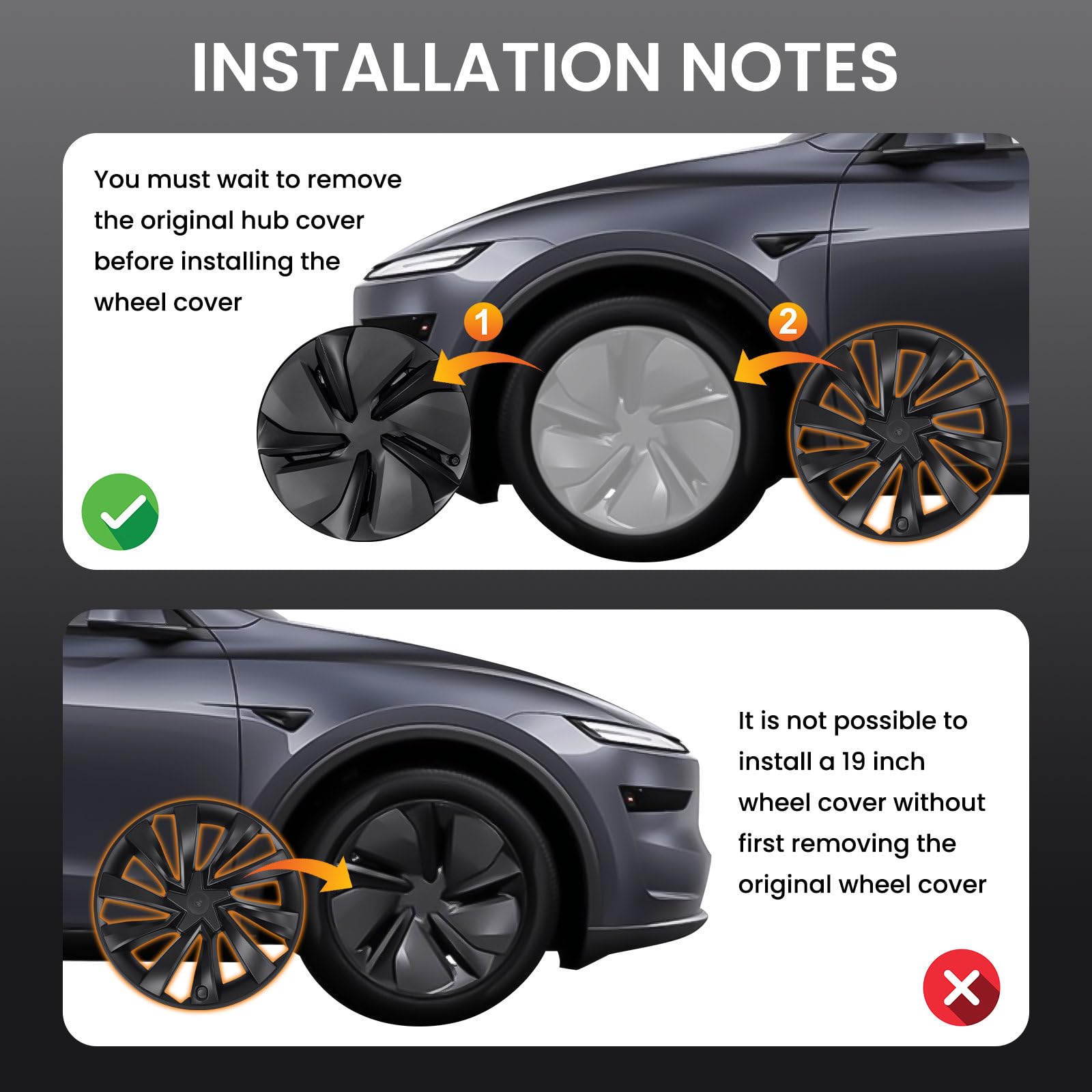 Klutchtech foam protector backing reduces rim scuffing on rough roads.
