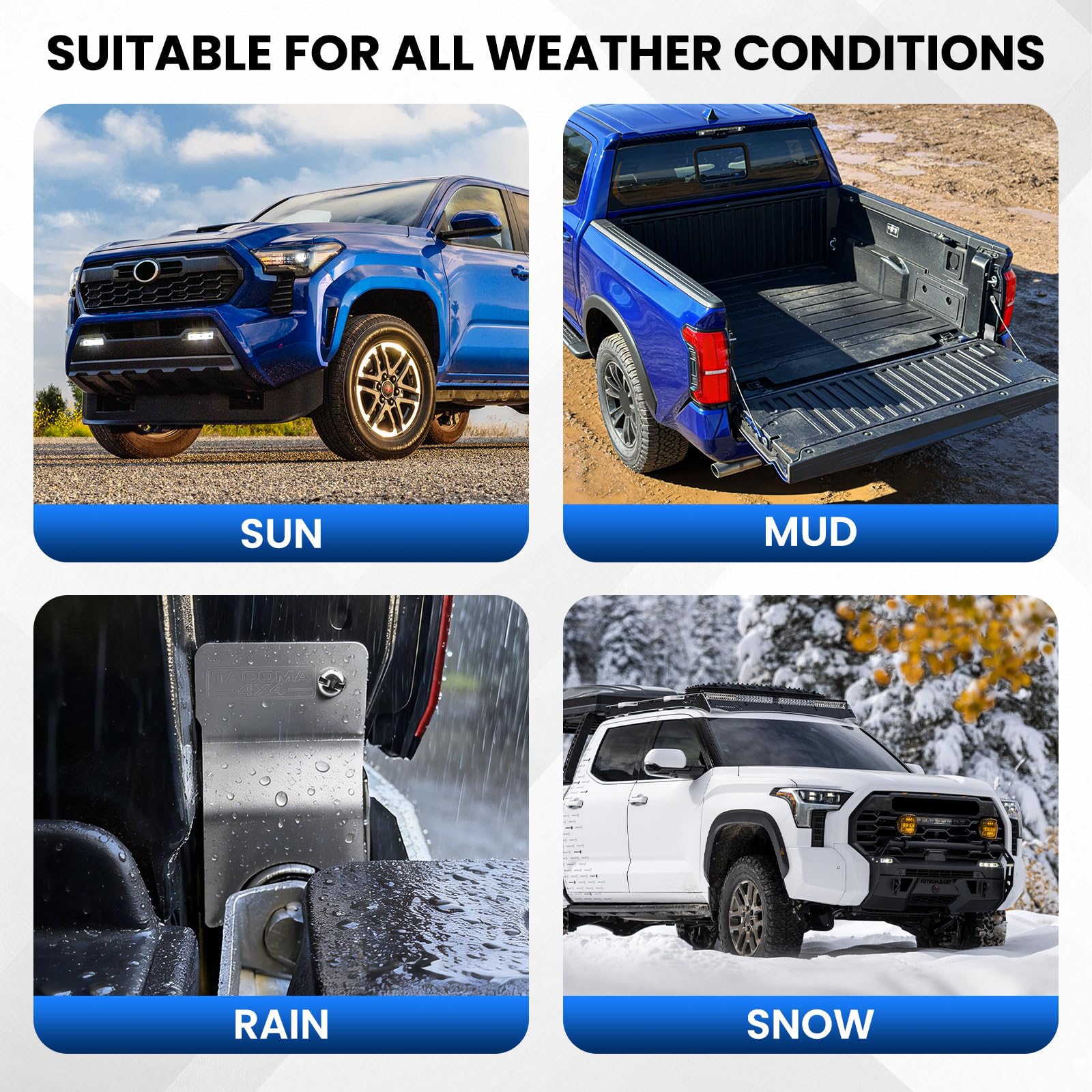 Peace of mind with Klutchtech tailgate protection for Tacoma in daily use.