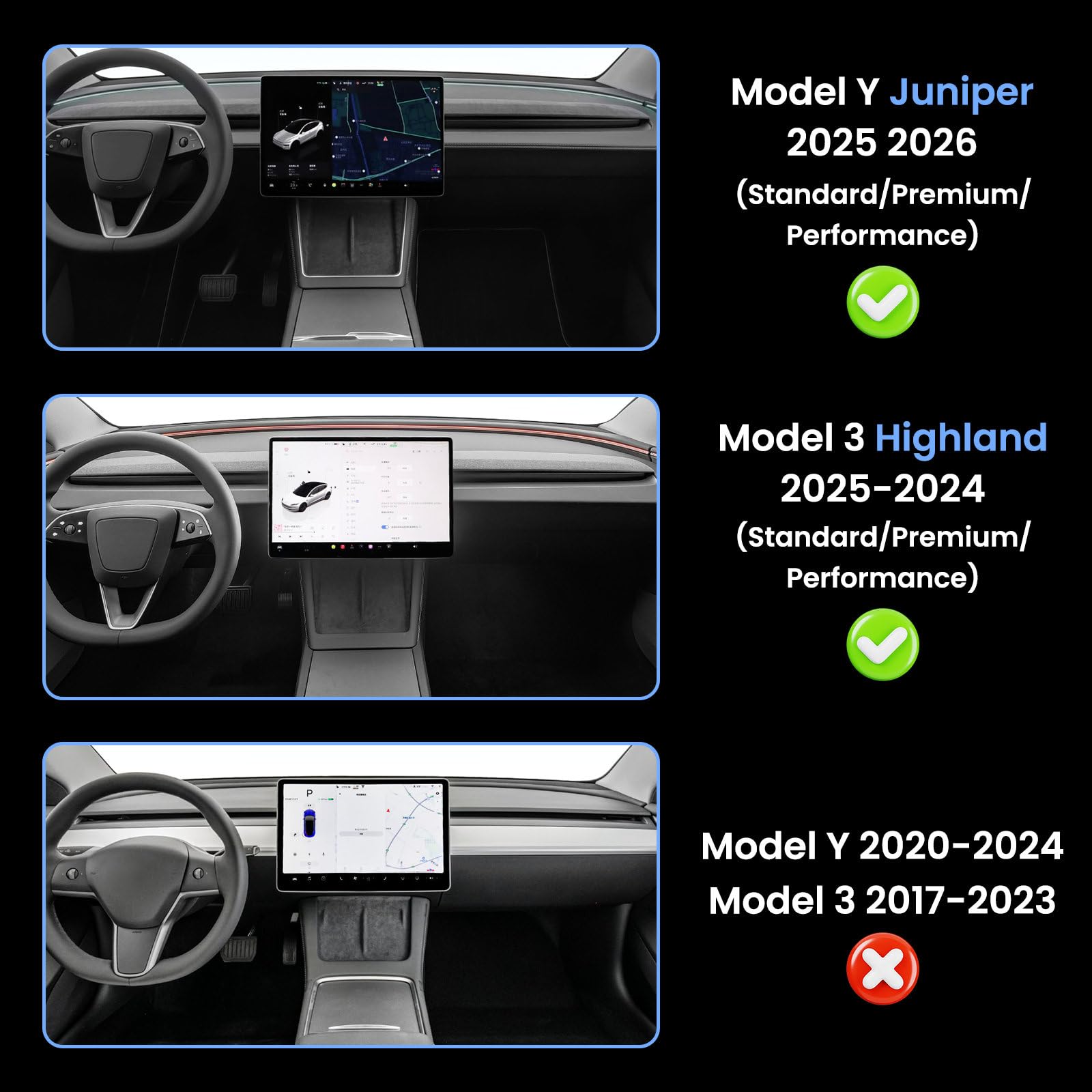 Foldable Juniper storage in Tesla Model Y that tucks away clutter neatly
