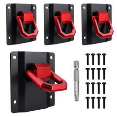 Klutchtech tie-down anchors for Ford F-150 and Raptor with durable aluminum base.