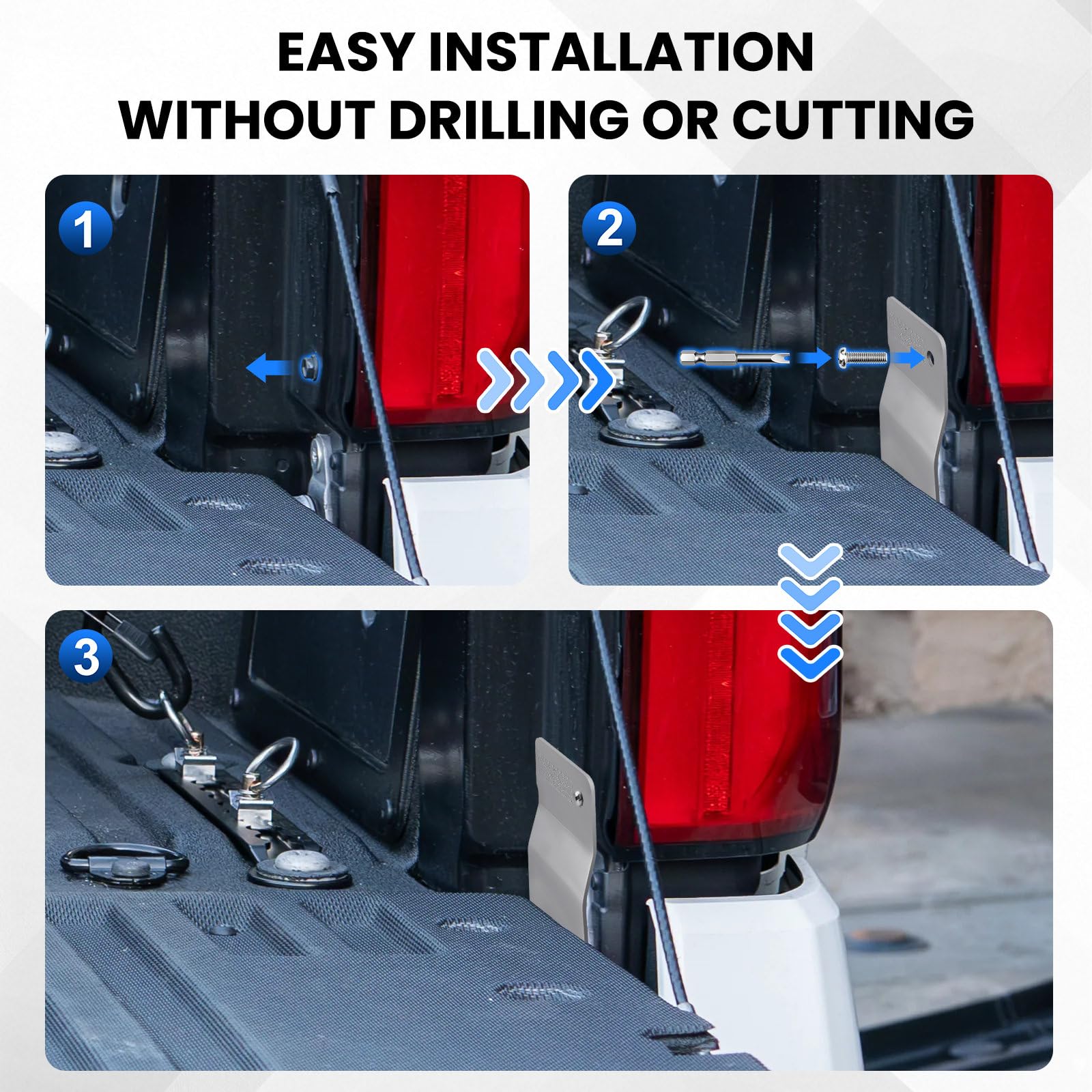 Weather-resistant finish keeps Klutchtech lock performing in rain and sun.