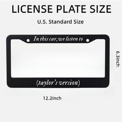 KMCEUFB metal frame weather-resistant for year-round driving and plate security.