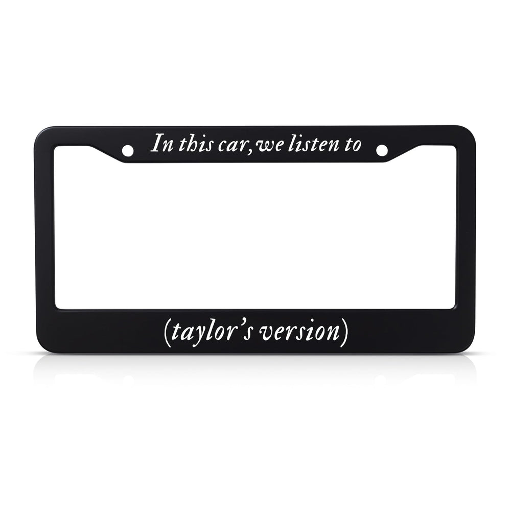 KMCEUFB quote-design frame adds distinctive elegance to vehicles.