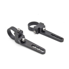 KMFCDAE tube clamp mount bracket attached to a 1.5-inch tube for versatile lighting.