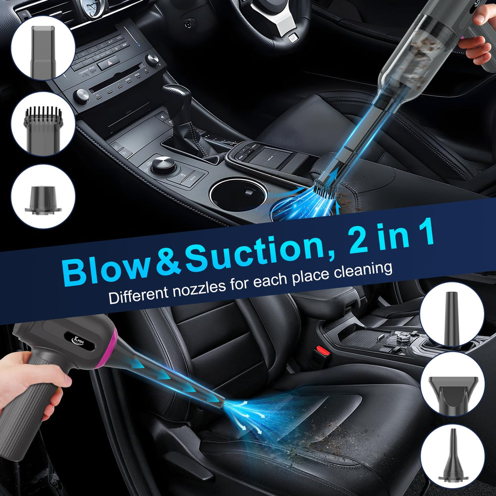 KMM 16000Pa suction for deep upholstery and crevices