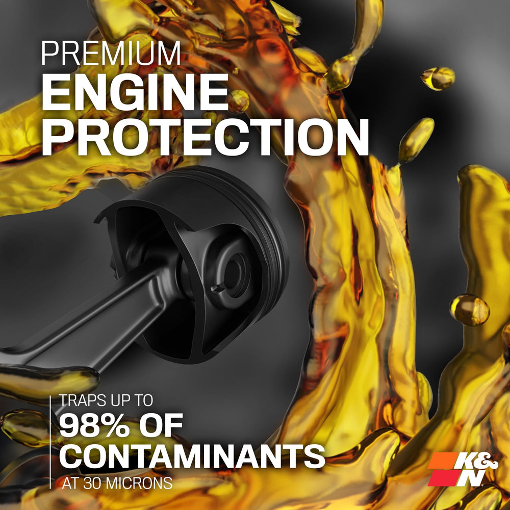 K&N KN-303C heavy-duty canister delivers durability under demanding rides