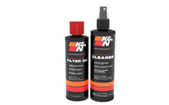 K&N Air Filter Cleaning Kit bottle and spray bottle, easy maintenance for clean air filters.