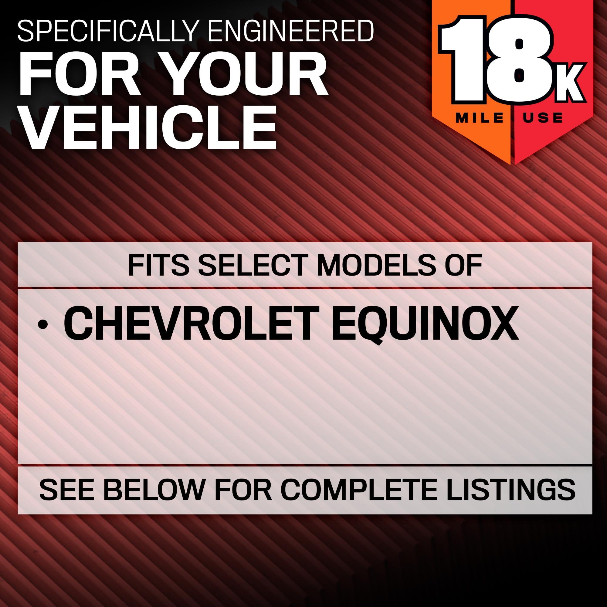 Chevrolet Equinox and GMC Terrain compatibility highlight for 2018-2024.