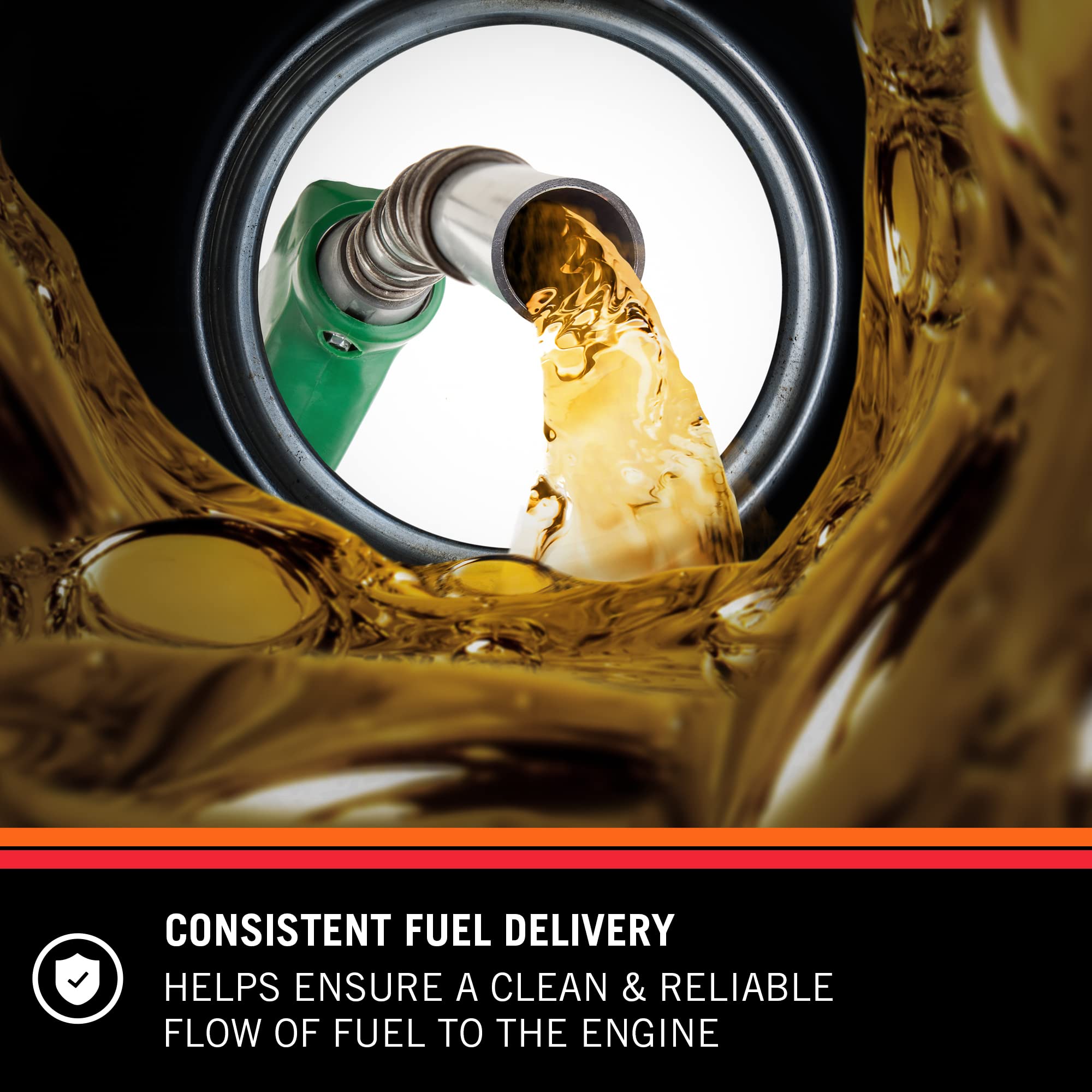 PF-5000 media close-up shows efficient pleated filtration.