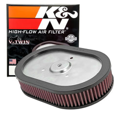 K&N Harley-Davidson fitment demonstrates easy swap during routine maintenance