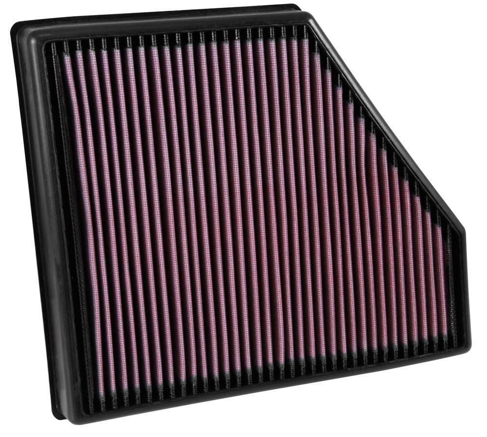 K&N High-Flow Original air filter in box ready for easy installation.