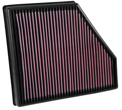 K&N High-Flow Original air filter in box ready for easy installation.