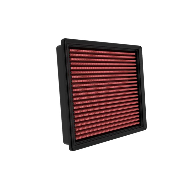 K&N four-layer media enhancing filtration performance
