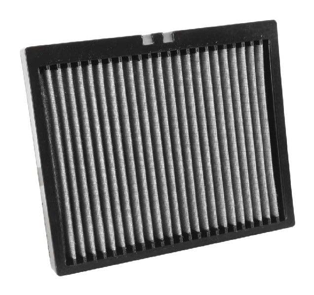 K&N washable-reusable cabin filter designed for long-term durability.