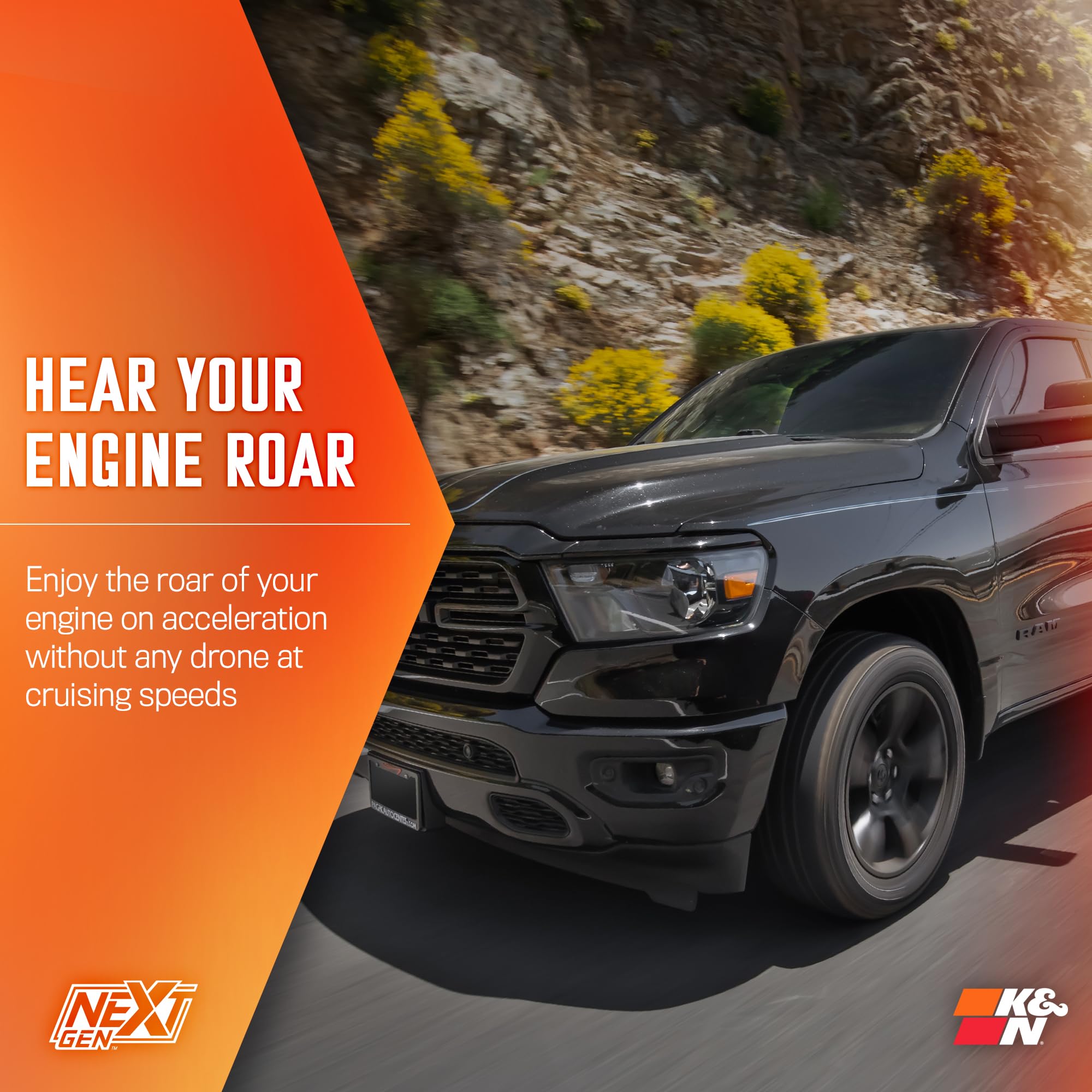 K&N NextGen inlet detail highlights heat shield longevity