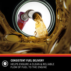 K&N PF-1100 filter media close-up highlighting high-efficiency filtration.