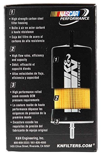 K&N PF-1100 large-capacity filter for extended service intervals.