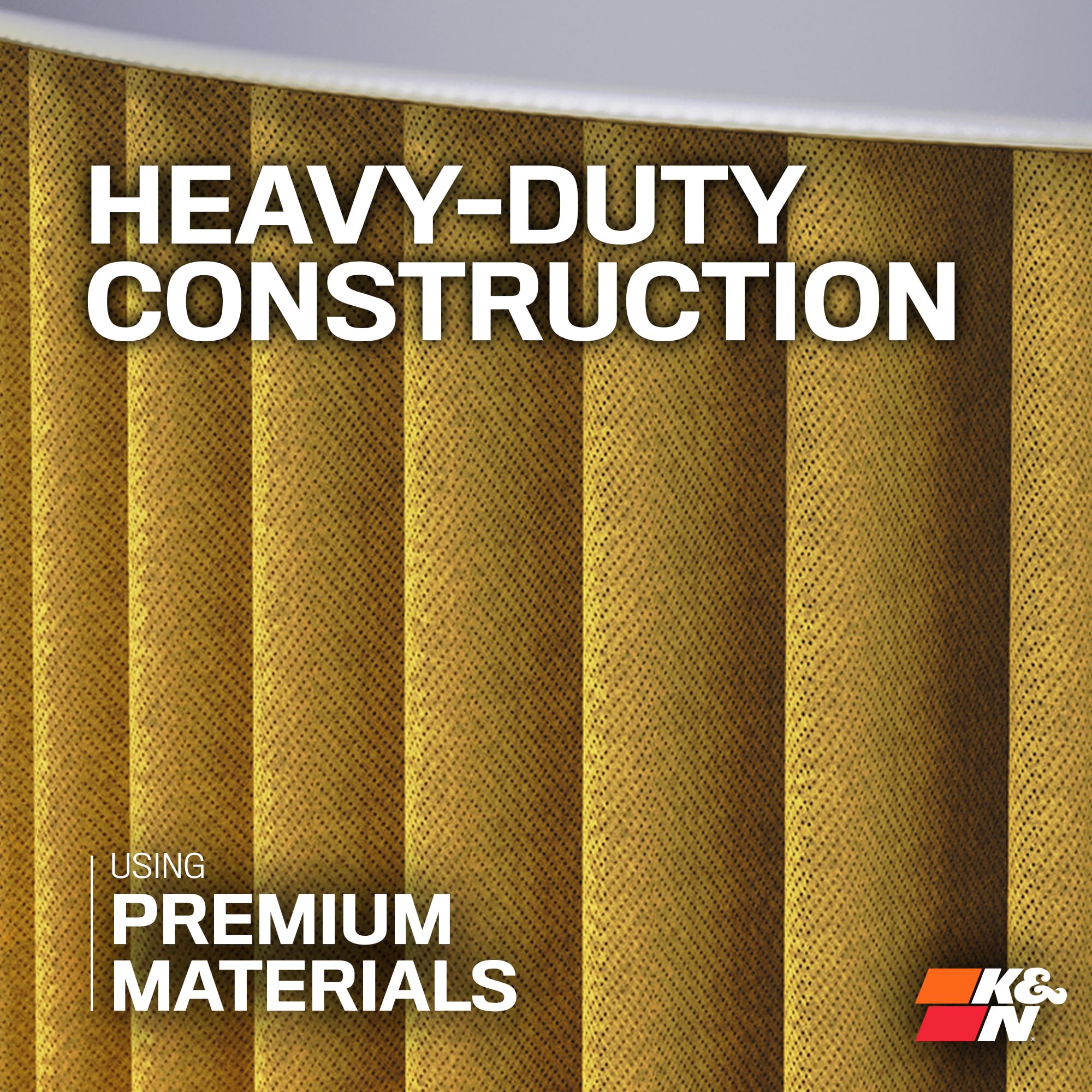 K&N HP-7032 limited warranty supports materials and workmanship.