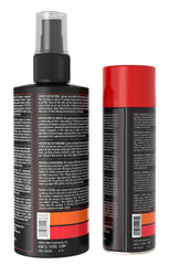 K&N red filter oil applied to cotton pleats for improved contaminant capture and filtration efficiency.