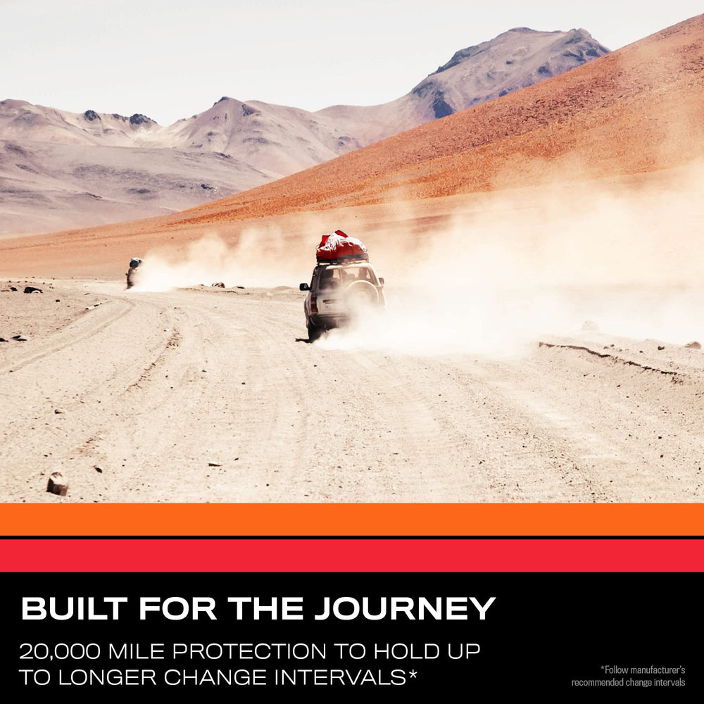 K&N Select engine side view suggests durable construction for tough conditions