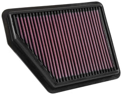 K&N washable reusable air filter close-up.