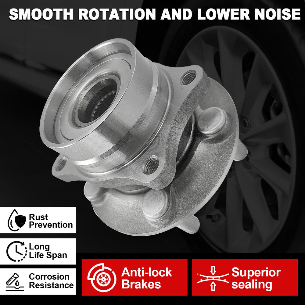 KNOLET Prius hub with OEM style fit for long lasting performance.