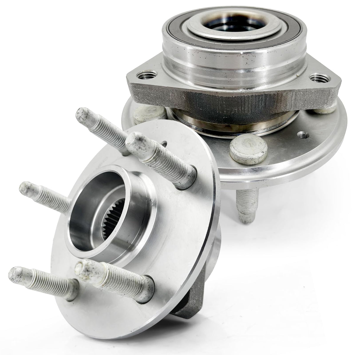 KNOLET 513282 front-left hub assembly enhances steering feel for compatible Cadillac and Camaro models.